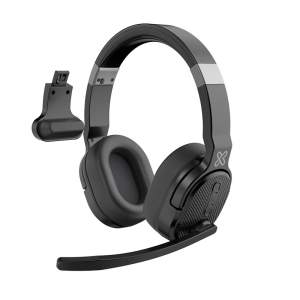 Audifono con microfono Klip Xtreme, Headset Para Conference / Para Home audio Wireless-Dual Stereo Mono KCH-915