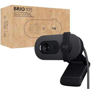Camara Web Logitech BRIO 105, 2 MP-1920 x 1080-720p, 1080p-audio-USB 960-001591 / Logitech
