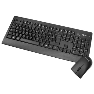 Combo Teclado y Mouse Inalambrico Klip Xtreme KCK-265S 2.4GHz Resistente a Salpicaduras