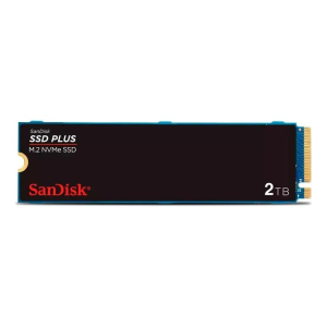 Disco Duro Solido SanDisk SSD Plus 2TB M.2 2280 PCIe 3.0 NVMe, SDSSDA3N-2T00-G26 / SanDisk