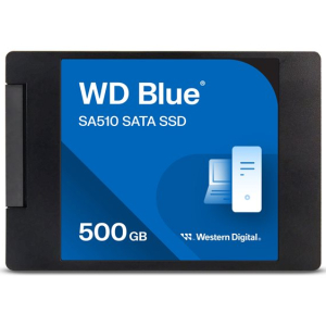 WD Blue SA510 WDS500G3B0A - SSD - 500 GB interno-2.5pulgadas-SATA 6Gb/s-azul WDS500G3B0A / Western Digital