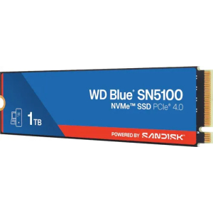 Western Digital WD Blue SN5100 - Internal hard drive - 1 TB M.2-Solid state drive WDS100T5B0E