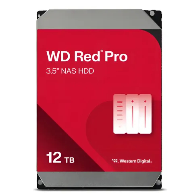 Disco duro NAS Western Digital WD Red 12TB-3.5pulgadas-7200 rpm-SATA WD122KFBX / Western Digital