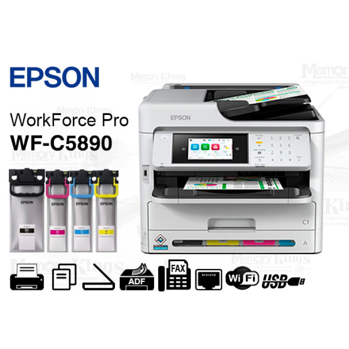 Impresora Multifuncional Epson WorkForce Pro C5890 / Epson