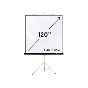 Pantalla de proyeccion con tripode Klip Xtreme 120pulgadas (305 cm) 4:3-Blanco mate-blanco, KPS-104 / Klip Xtreme