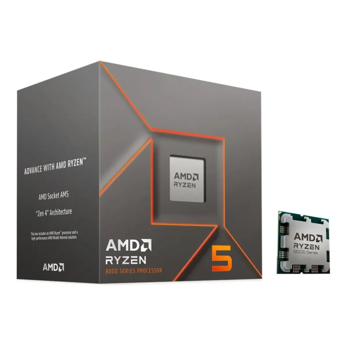 Procesador AMD - Ryzen 5 8400F - 4.7 GHz 6-core 100-100001591BOX / AMD