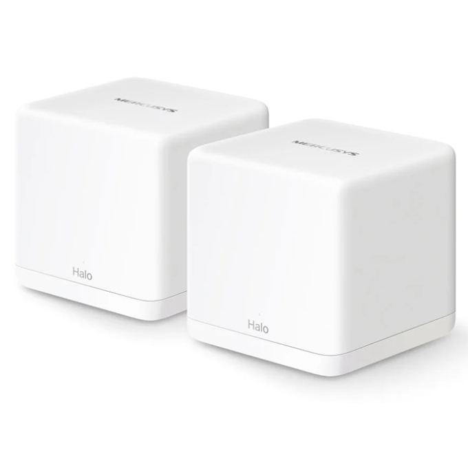 Sistema Mesh Mercusys HALO H60X (2-pack) doble banda (2.4 GHz / 5 GHz) Wi-Fi 6 (marca de TP-Link) / Mercusys