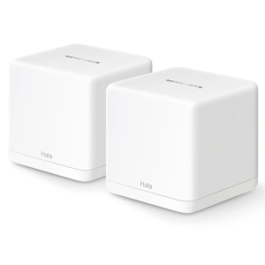 Sistema Mesh Mercusys HALO H60X (2-pack) doble banda (2.4 GHz / 5 GHz) Wi-Fi 6 (marca de TP-Link)