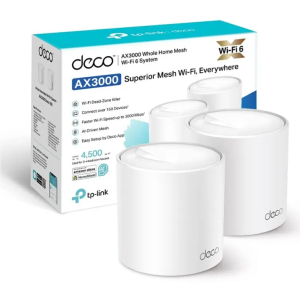 Sistema Wi-Fi TP-LINK Deco X50 - (2 enrutadores) malla 1GbE-Wi-Fi 6-Doble banda DecoX50 2-pack