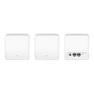 Router Mesh WiFi Mercusys Halo H30G V1 (3 enrutadores), hasta 325 Metros cuadrados, malla 1GbE Wi-Fi 5 Doble banda Halo H30G / TP-Link