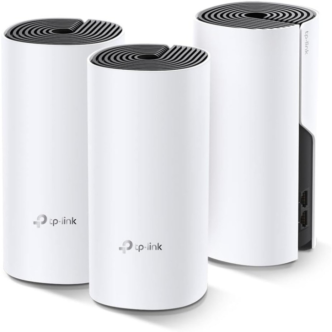 Sistema Mesh TP-Link Deco M4 (3 Pack) - AC1200 Router, Repetidor de Wi-fi Inteligente Doble Banda 2.4GHz/5GHz hasta 370m2 / TP-Link