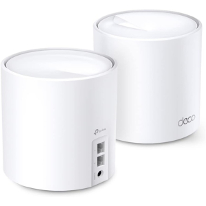 TP-LINK Deco X20 - Sistema Mesh Wi-Fi 6 AX1800 (2 enrutadores) 1GbE Wi-Fi 6-Doble banda, para Toda la Casa hasta 370 m2 / TP-Link