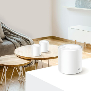 Sistema Mesh TP-LINK Deco X60 (3 enrutadores) 1GbE Wi-Fi 6 - Doble banda AX5400, Cobertura WiFi de 650 m2 / TP-Link
