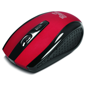 Mouse Klip Xtreme Wireless 2.4 GHz, Color Rojo Nano con 6 botones, KMW-340RD / Klip Xtreme