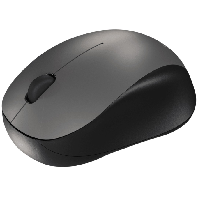 Mouse Klip Xtreme Bluetooth 5.0 Wireless, Color Negro y Gris con 3 botones, KMB-001GR / Klip Xtreme