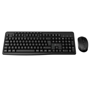 Teclado y Mouse Xtech Inalambrico, Wireless Spanish-USB-Black-2.4 GHz-Black XTK-311S XTK-311S