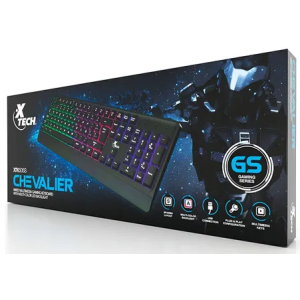 Xtech CHEVALIER XTK-505S - Teclado - retroiluminación USB-QWERTY-español XTK-505S