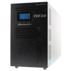 UPS Forza - On-line 3000VA/3000W, 9 salidas IEC, LCD, torre-220V PF1 FDC-203K-I