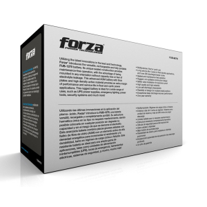 Bateria Forza FUB-1270, 12V 7Ah, AGM, Recargable. / Forza
