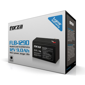 Bateria Forza FUB-1290, 12V 9 Ah, AGM, Recargable / Forza