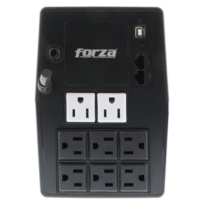 UPS Forza SL Series 1000VA/600W, 220V, bateria 7Ah, 8 salidas, SL-1012UL / Forza