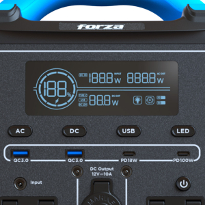 Forza Titan Series Battery Backup Power Station, 700W 220V, FPP-T702 / Forza
