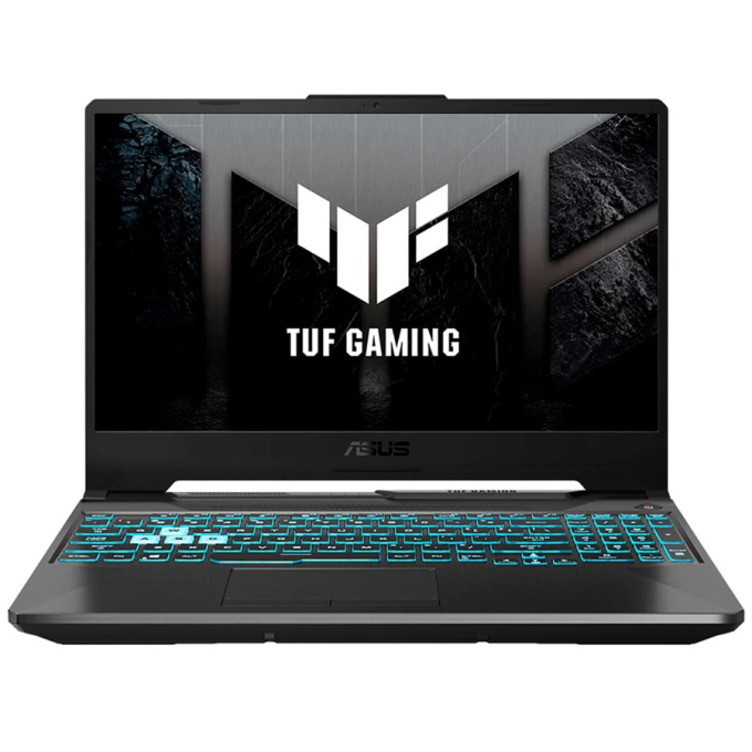 Laptop TUF Gaming A15 FA506, AMD Ryzen7 7445HS, Memoria RAM 16Gb, Disco Solido 512Gb SSD, Video NVIDIA RTX 3050 4Gb, Pantalla 15.6pulgadas Full HD 144Hz, FA506NCG-HN194 Gamer / Asus