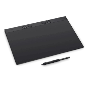Tableta grafica Wacom Intuos Pro Bluetooth con 8192 niveles de presion, 5080 lpi, Lapiz, PC, Mac / Wacom