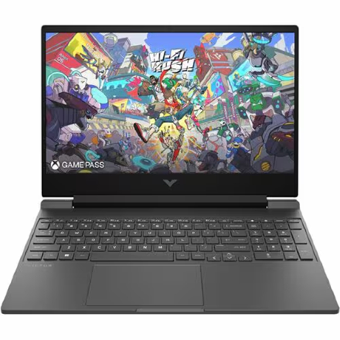 Laptop para videojuegos - VICTUS 15-fa2018la 39.6cm (15.6pulgadas) - Full HD - 144Hz - Intel Core i5 13a Gen i5-13420H - 8GB - 512GB SSD - Plata mica - Intel Chip - 1920 x 1080 - Windows 11 Home Single Language - Intel UHD Graphics con 6GB, NVIDIA GeForce RTX 4050 - Tecnologia conmutacion en el mismo plano (In-plane Switching, IPS) - Camara Frontal/Camara Web - IEEE 802.11ax Estadar LAN sin Cable - Wi-Fi 6 / HP