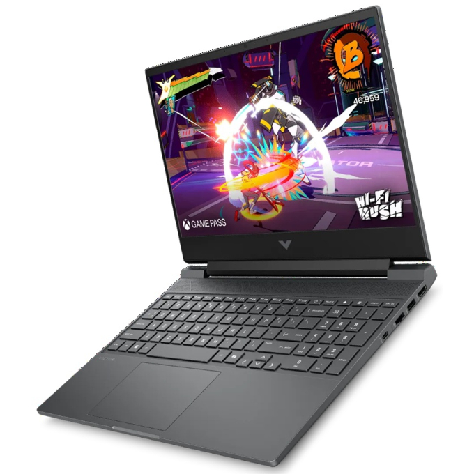 Laptop HP Victus 15-fa2035la, Intel i5-13420H, Memoria RAM 8Gb, Disco Solido 512Gb SSD, Video Nvidia RTX3050 6Gb, Pantalla 15.6in FHD IPS, gamer / HJP