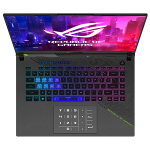 Laptop Asus ROG Strix G16, AMD Ryzen9 8940HX, Memoria RAM 16Gb DDR5, Disco Solido 512Gb SSD, Video Nvidia RTX 5060 8Gb, Pantalla 16pulgadas WUXGA IPS, G614PM-RV221W gamer, Garantia 2Years Carry In / Asus
