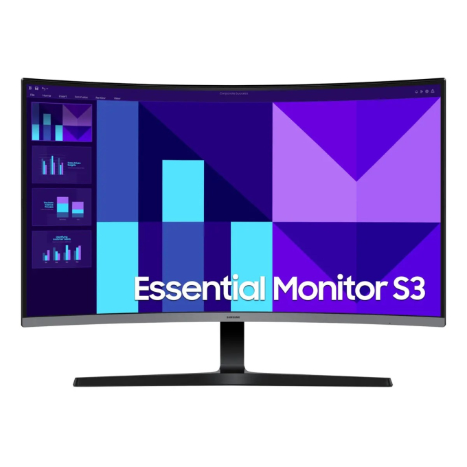 Monitor Samsung Essential S3 S39GD Curvo 32 Pulgadas, 100hz 4ms / Samsung
