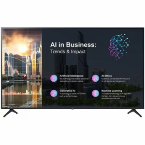 LCD Pantalla digital Signage LG 43PK640S 1092.20mm - 16 Horas/7 Dias Operacion - Hig Dynamic Range (Alto rango dinamico, HDR) - 3840 x 2160 - 8ms - Direct LED - 270cd/m² - 2160p - USB - HDMI - En Serie - LAN inalambrica - Bluetooth - Ethernet - webOS 25 - Negro / LG