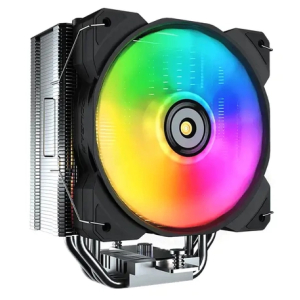 Disipador ventilador COUGAR Forza 50 ARGB CGR-FZA50-ARGB - Procesador, CPU, Chasis - 120mm Maximum Fan Diameter - 1 x Fan(s) - 4 x Heat Pipe(s) - 140.13m³/hora Maximum Airflow - 2000rpm - Air Refrigerador - Rodamiento hidrodinamico - Compatible Intel Socket: LGA-115X, B LGA-1366, LGA-1200, LGA-1700, R LGA-2011, R4 LGA-2066 - Compatible AMD Socket: AM5, AM4, FM2 - ARGB LED / Cougar
