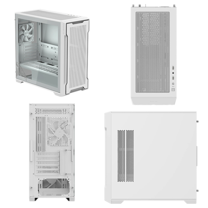 Case GIGABYTE C102 GLASS ICE, Mid Tower / GIGABYTE