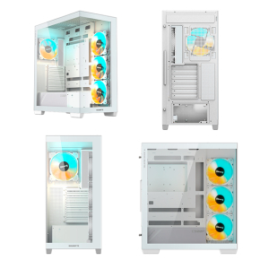 Case GIGABYTE C500 PANORAMIC STEALTH ICE, Mid Tower