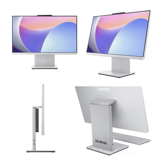 All-in-One Lenovo IdeaCentre 24ARR9, 23.8pulgadas FHD IPS, AMD Ryzen 7 7735HS, Memoria RAM 16gb, Disco solido 512gb / Lenovo