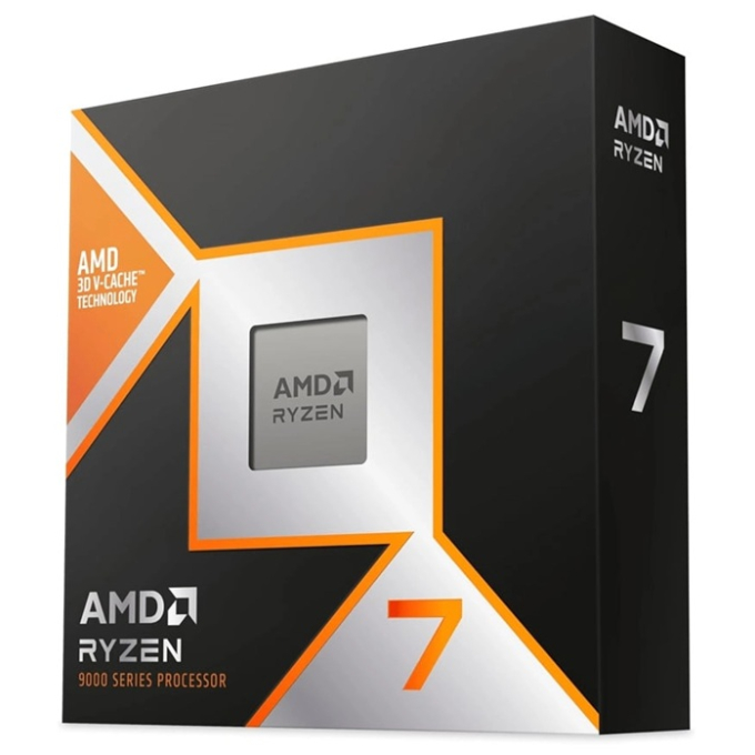 Procesador AMD Ryzen7 9850X3D, 4.7 / 5.6GHz, 96MB Cache L3, 8-Cores, AM5, 4nm / AMD