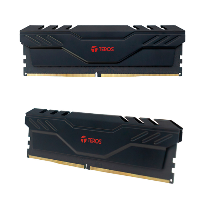 Memoria RAM Teros Titan 16GB DDR4-3200MHz, PC4-25600, CL17/CL16, 1.2/1.35V, Negro / Teros