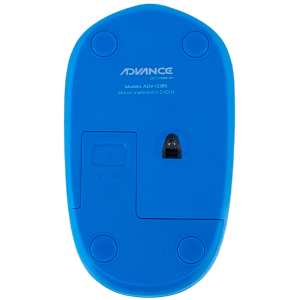 MOUSE WIRELESS ADV1238 BLUE
Mouse inalámbrico ADV-1238S, USB, 3 botones, azul[@@@]Descubre el mouse inalámbrico / 