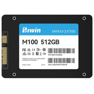 Disco Duro Solido BIWIN M100 512GB SATA 2.5 SATA III 6Gb/s