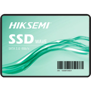 Unidad de estado solido Hiksemi HS-SSD Wave (S),1024GB, Sata III, 2.5pulgadas, 550 MB/S / Hiksemi