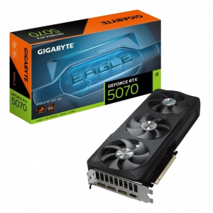 VGA 12G GB RTX5070 EOC ICE D7
Tarjeta de video GIGABYTE GeForce RTX 5070 EAGLE OC ICE SFF 12, 12 GB GDDR7, PCIe Gen / GIGABYTE