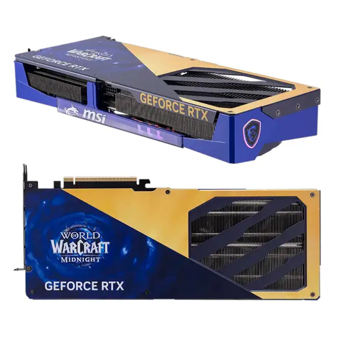Tarjeta de video MSI GeForce RTX5070 12G WOW MIDNIGHT VOID EDITION OC, 12 GB GDDR7 / MSI