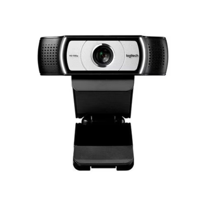 Camara Web Logitech C930e - 30fps - USB 2.0 - 1 - 1920 x 1080 Video - Auto-foco - Clip, Montaje de tripode - 4x Zoom Digital - Microfono - Para Monitor, Portatil - PTZ / Logitech