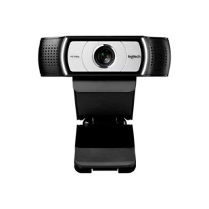 Camara Web Logitech C930e - 30fps - USB 2.0 - 1 - 1920 x 1080 Video - Auto-foco - Clip, Montaje de tripode - 4x Zoom Digital - Microfono - Para Monitor, Portatil - PTZ