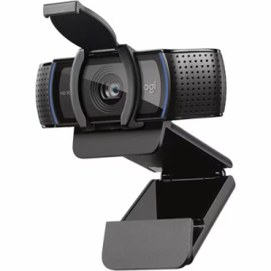 Camara Web Logitech C920e - 3Megapixel - 30fps - Negro - USB Tipo A - 1920 x 1080 Video - Auto-foco - 78° Ángulo - 1x Zoom Digital - Microfono - Para Portatil, Monitor - Windows