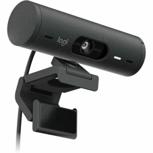 Camara Web Logitech BRIO 505 - 4Megapixel - 60fps - Grafito - USB Tipo C - 1920 x 1080 Video - Auto-foco - 90° Ángulo - 4x Zoom Digital - Microfono - Windows 8, Windows 8.1
