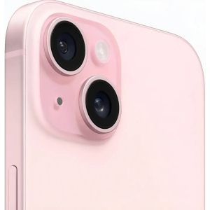 Telefono Celular SmartPhone Apple iPhone 15 A3090, 6Gb RAM, 128Gb Almacenamiento, 5G, pantalla 6.1pulgadas OLED 2556 x 1179, Rosa / Apple
