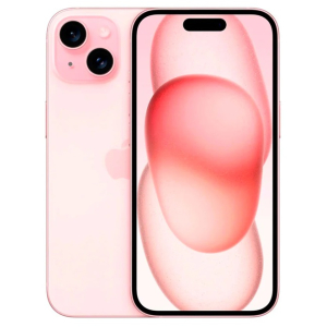 Telefono Celular SmartPhone Apple iPhone 15 A3090, 6Gb RAM, 128Gb Almacenamiento, 5G, pantalla 6.1 OLED 2556 x 1179, Rosa